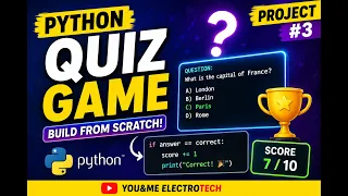 Python Level-Up Journey Coding a Quiz Game from Scratch