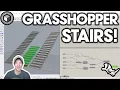 How to Create a STAIR in Rhino with GRASSHOPPER
