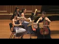 Schumann Piano Trio No.1 Clara Trio filmed by Simon
