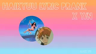 Haikyuu Prank x Up by Cardi B