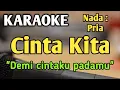Download Lagu CINTA KITA - KARAOKE || NADA PRIA COWOK || Pop Nostalgia || Amy Search || Live Keyboard
