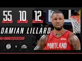 Damian Lillard sets a NEW NBA RECORD for playoff 3s in epic 2OT loss 2021 NBA Highlights