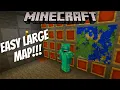How To Make A Giant Map In Minecraft 1 17