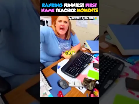 Ranking Funniest Teachers Being Called by Their First Name!! #usa