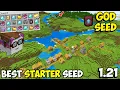 Download Lagu 🔥 Best [God Seed] For Minecraft 1.21 Bedrock \u0026 PE | Four Blacksmith Village Seed | New Seeds 2025