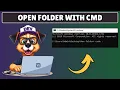 How to Open Visual Studio Code in Current Folder using Command Prompt