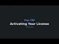 EasyCBD 2 2 Activating Your License