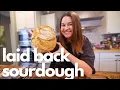 Laid Back Sourdough Bread Start to finish process Kitchen VLOG