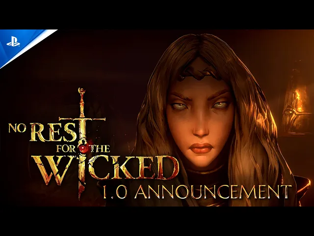 No Rest for the Wicked - 1.0 Announce Trailer | PS5 Games