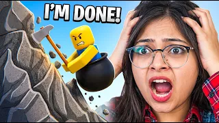 PLAYING GETTING OVER IT (FIRST TIME) 🥲😫 