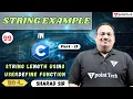 String Example in C Part - 11 String Length using User Define Function in C Language Tpoint Tech