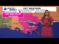 New Orleans Weather Very hot weekend with not much rain around