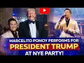 Lagu Marcelito Pomoy performs for US President Trump at NYE Party | Full Performance