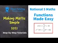 How to Solve Functions Super Easily National 5 Maths