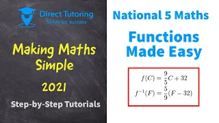 How to Solve Functions Super Easily National 5 Maths