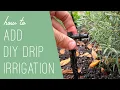 How To Add A Drip Irrigation System