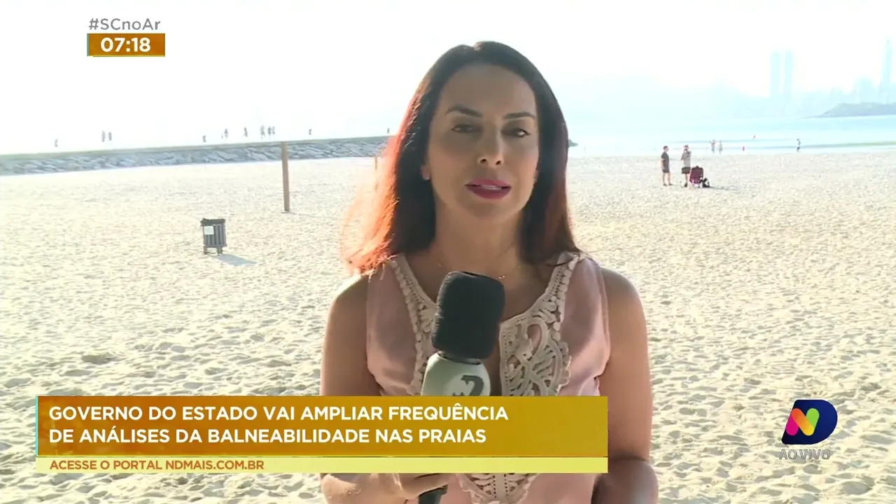 Governo do estado cogita a hipótese de ampliar os testes de balneabilidades nas praias catarinenses