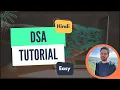 Learn DSA DSA Tutorial in Hindi DSA in Python Arrays