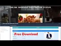 Online Marriage Registration System using PHP and MySQL