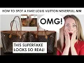 Download Lagu *LV SUPERFAKE* How to Spot a Louis Vuitton Monogram Neverfull MM Superfake: Fake or Real?
