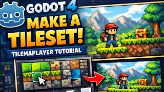 How to Create a Tileset in Godot TileMapLayer Beginner Tutorial