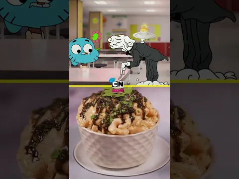 Menú de #CN | Macarrones con queso de El Maravillosamente Extraño Mundo de #Gumball 🤤 @fatafeat