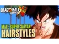 Dragon Ball Xenoverse All Male Super Saiyan Hairstyles 1080p
