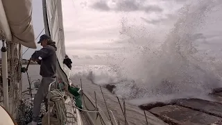 Storms in Portugal, life at anchor  |  EP161