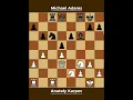 Download Lagu Anatoly Karpov vs Michael Adams ◉ Blitz Tournament, Wijk aan Zee 1998