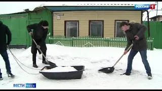 В Омске на борьбу со стихией вышел «Снежный десант»