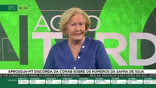 Aprosoja-MT discorda da Conab sobre números da safra de soja
