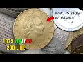 Download Lagu 1979 Italiaanse 200 lire. Wie is de vrouw op deze munt van de Italiaanse lira? Europese munten