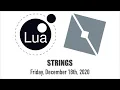Roblox Coding More on Lua Strings