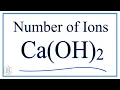 Number of Ions in Ca OH 2 Calcium Hydroxide