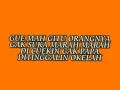 Download Lagu Gue Mah Gitu Orangnya - Imey mey (Lyrics)