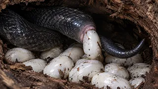 Black Rat Snake A Life Story From Egg to Hunter #blackratsnake #wildlifedocumentary