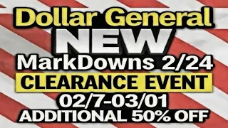 Dollar General s MASSIVE Clearance Event Starts Additional 50 Off New Markdowns