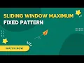 Sliding Window Maximum From Brute Force to O n