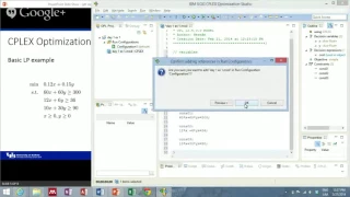 CPLEX Seminar Part 1