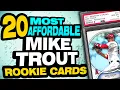 TOP 20 Most Affordable Mike Trout Rookie Cards to Invest in Today