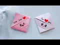 Download Lagu Easy Valentine's Origami Envelope | DIY Letter Folding Ideas | Easy origami Note Folding| Fun Crafts