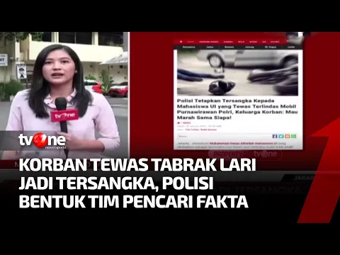 Polda Metro Bentuk Tim Pencari Fakta Terkait Kecelakaan Maut Mahasiswa UI