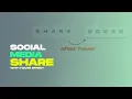 Social Media Share Button With Hover Effect Using Html Css Only