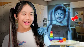 SAMANTHA BICARA SENDIRI 😱 PUNYA TEMAN BARU TAK TERLIHAT ‼️ KOMPILASI VIDEO