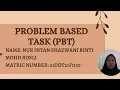 DFN40253 CLOUD COMPUTING PROBLEM BASED TASK PBT