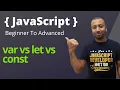 javascript bangla tutorial 6 var vs let vs const and run with node