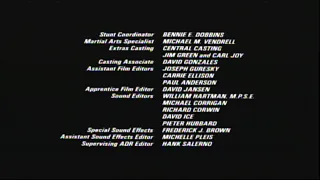 Commando 1985 End Credits Syfy 2024 