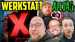 PROJEKT steht auf der KIPPE! - Werkstattalltag Halle77 - Marco nimmt EUCH mit!