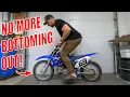 How to make pit bikes adult friendly TTR-110 CRF-110