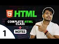 Full Stack Web Development Live Class HTML Day 2 Lecture 1
